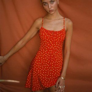 AUTHENTIC Realisation Par Inez dress in Rosso—size small
